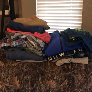 Boys bundle of clothing different brands sizes all sizes